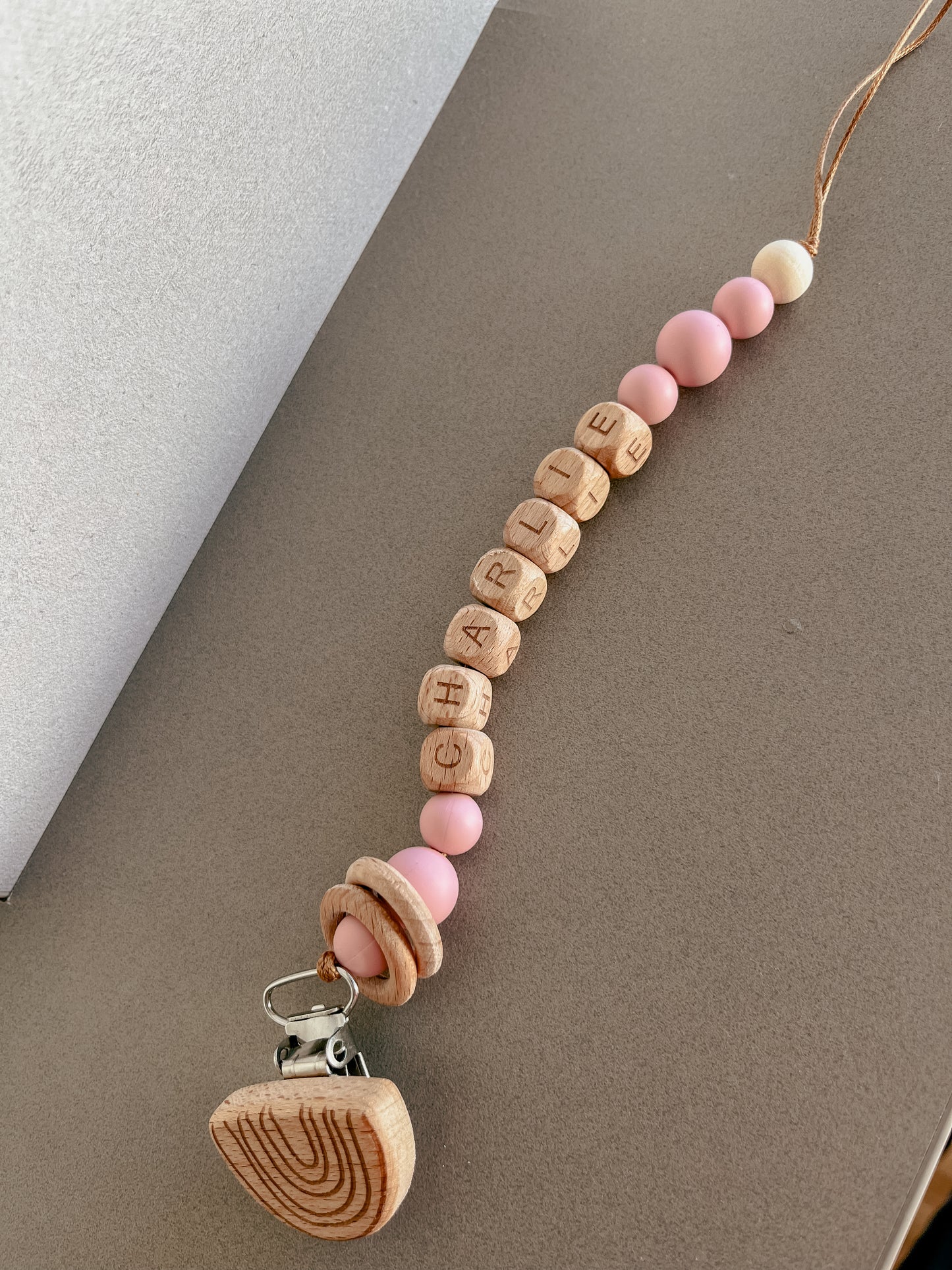 Personalised Pacifier Clip