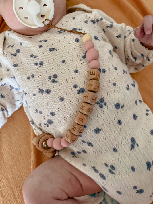 Personalised Pacifier Clip