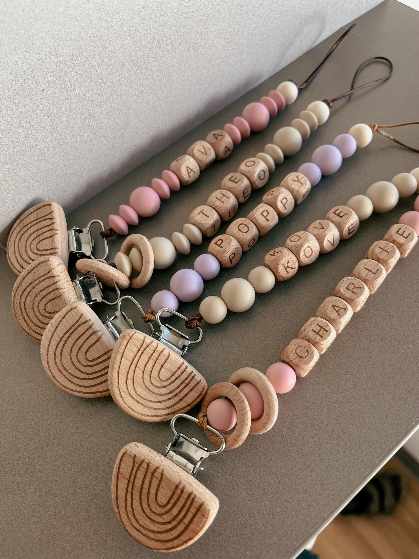 Personalised Pacifier Clip