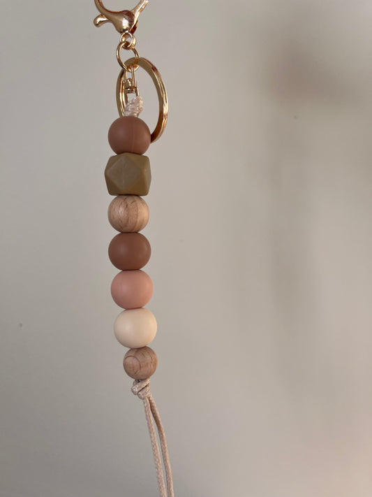 Peony Mini Keychain